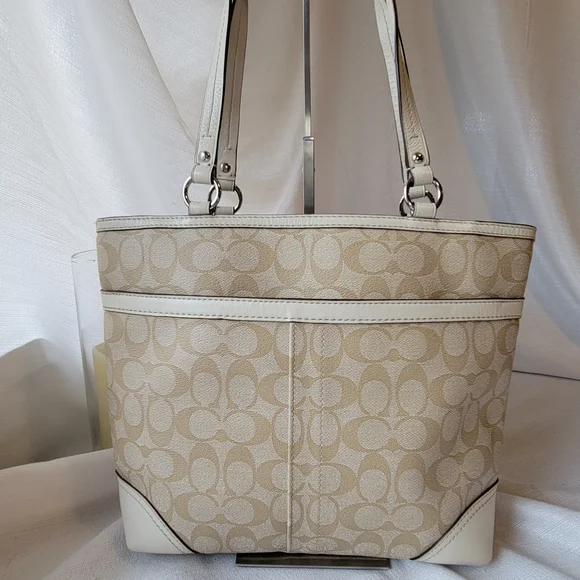 Coach Chelsea Heritage Tote with Matching Wristlet & Card Holder - Picture 7 of 15